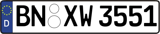 BN-XW3551