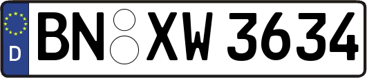 BN-XW3634
