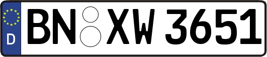 BN-XW3651