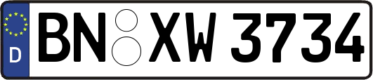 BN-XW3734
