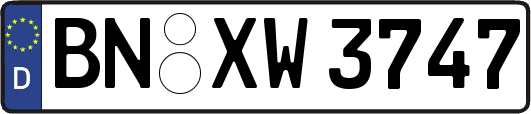 BN-XW3747