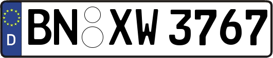 BN-XW3767