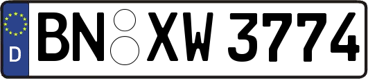 BN-XW3774