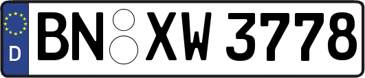 BN-XW3778