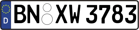 BN-XW3783