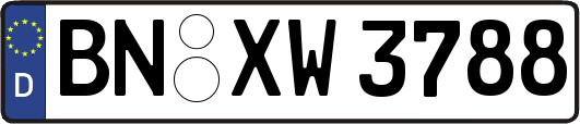 BN-XW3788