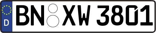 BN-XW3801