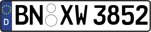 BN-XW3852