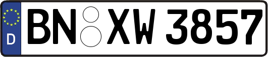 BN-XW3857