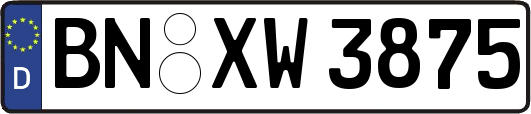 BN-XW3875