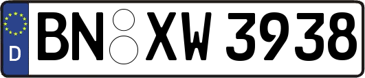 BN-XW3938