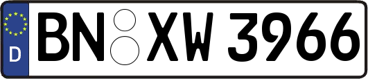 BN-XW3966