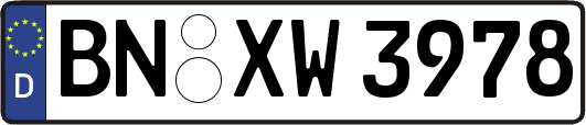 BN-XW3978