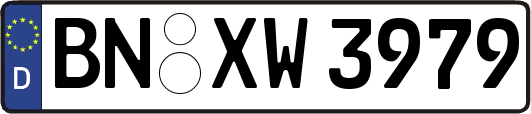 BN-XW3979