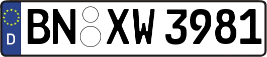 BN-XW3981
