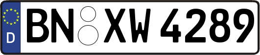 BN-XW4289