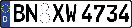 BN-XW4734