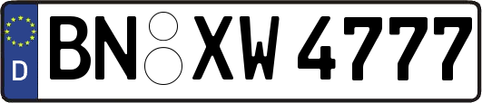 BN-XW4777