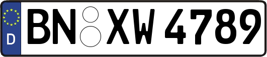 BN-XW4789