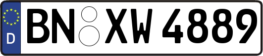 BN-XW4889