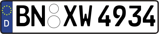 BN-XW4934