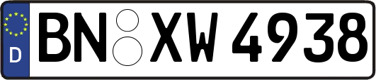 BN-XW4938