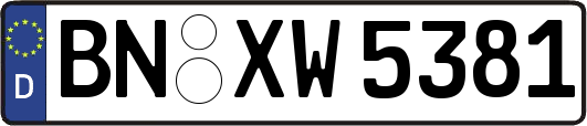 BN-XW5381