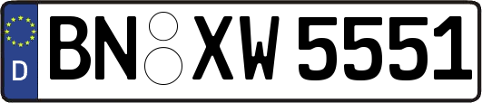 BN-XW5551