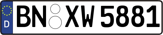 BN-XW5881