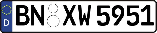 BN-XW5951