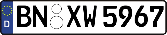 BN-XW5967