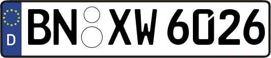 BN-XW6026