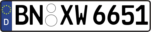 BN-XW6651