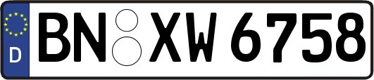 BN-XW6758