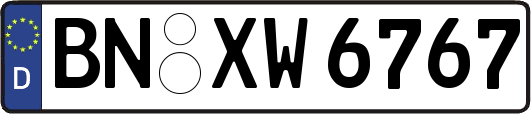 BN-XW6767