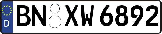 BN-XW6892