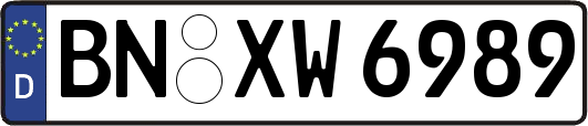 BN-XW6989