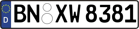 BN-XW8381