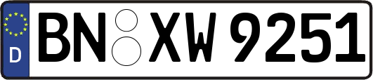 BN-XW9251