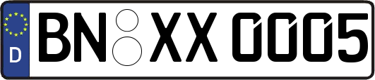 BN-XX0005