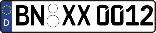 BN-XX0012