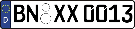 BN-XX0013