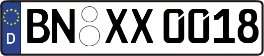 BN-XX0018