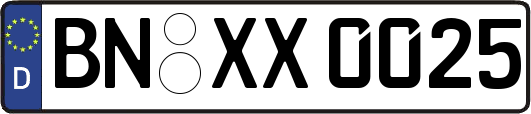 BN-XX0025