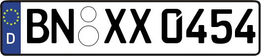 BN-XX0454