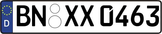 BN-XX0463
