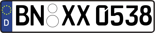 BN-XX0538