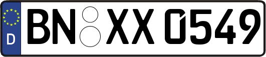 BN-XX0549