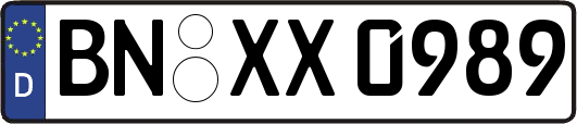 BN-XX0989
