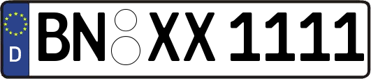 BN-XX1111